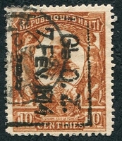 N°087-1904-HAITI-PRESIDENT PIERRE NORD ALEXIS-10C-BISTRE