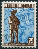 N°422-1959-HAITI-CELEBRITES-J.B.PAUL DESSABLES-75C