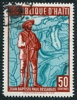 N°173-1959-HAITI-CELEBRITES-J.B.PAUL DESSABLES-50C