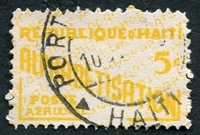 N°179-1959-HAITI-CAMPAGNE ALPHABETISATION-5C-JAUNE