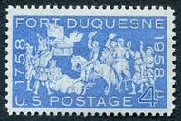 N°0656-1958-ETATS-UNIS-BICENTENAIRE CONQUETE FORT DUQUESNE