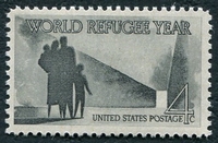 N°0683-1960-ETATS-UNIS-ANNEE MONDIALE DU REFUGIE-4C