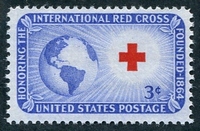 N°0567-1952-ETATS-UNIS-CROIX ROUGE INTERNATIONALE-3C