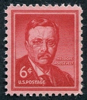 N°0600-1955-ETATS-UNIS-THEODORE  ROOSEVELT-6C