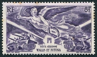 N°004-1946-WALLIS ET FUTUNA-ANNIVERSAIRE VICTOIRE-8F