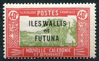 N°052-1930-WALLIS ET FUTUNA-PAYSAGE-40C