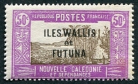 N°054-1930-WALLIS ET FUTUNA-PAYSAGE-50C