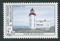 N°566-1992-ST PIERRE MIQUELON-PHARE DE GALANTRY-2F50