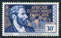 N°078-1939-AFRIQUE EQUAT FR-SAVORGNAN DE BRAZZA-30C