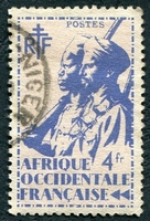N°017-1945-AFRIQUE OCCID FR-TIRAILLEUR ET CAVALIER-4F