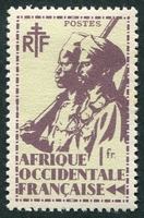 N°011-1945-AFRIQUE OCCID FR-TIRAILLEUR ET CAVALIER-1F 