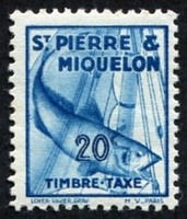 N°35-1938-ST PIERRE MIQUELON-MORUE-20C