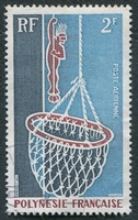 N°034-1970-POLYNESIE-PLONGEUR AVEC PANIER-2F