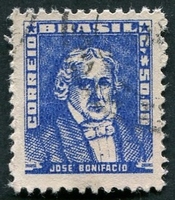 N°0679-1959-BRESIL-JOSE BONIFACIO-50CR-BLEU