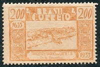 N°0303-1936-BRESIL-TRICENTENAIRE FONDATION CAMETA-200R