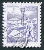 N°1204-1976-BRESIL-SALINIER-7C-LILAS