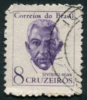 N°0727-1963-BRESIL-SEVERINO NEIVA-8CR-VIOLET