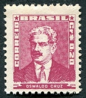 N°0578-1954-BRESIL-OSWALDO CRUZ-20C-LIE DE VIN