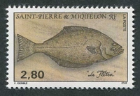 N°583-1993-ST PIERRE MIQUELON-POISSON-FLETAN-2F80