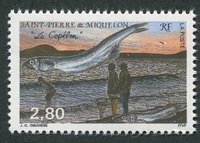 N°581-1993-ST PIERRE MIQUELON-POISSON-CAPELAN-2F80