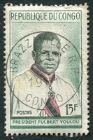 N°0137-1960-CONGO REP-ABBE FULBERT YOULOU-15F