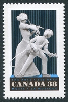 N°1114-1989-CANADA-ARTS-LA MUSIQUE-38C