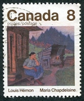 N°0566-1975-CANADA-MARIA CHAPDELAINE-LOUIS HEMON-8C