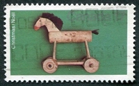 N°0718-1979-CANADA-JOUET-CHEVAL EN BOIS-17C