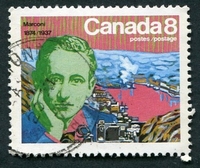 N°0554-1974-CANADA-G.MARCONI ET PORT ST JOHN-8C