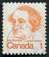 N°0508-1973-CANADA-SIR J.A.MACDONALD-1ER MINISTRE-1C