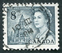 N°0470-1971-CANADA-ELIZABETH II ET PARLEMENT OTTAWA-8C