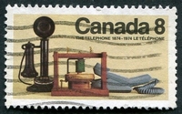 N°0541-1974-CANADA-CENTENAIRE INVENTION DU TELEPHONE-8C