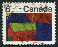 N°0448-1970-CANADA-EGLISE ILLUMINEE-6C