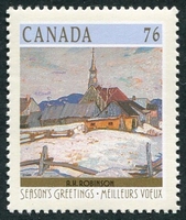 N°1118-1989-CANADA-TABLEAU-SAINTE AGNES-76C