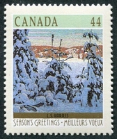N°1117-1989-CANADA-TABLEAU-SNOW II-44C