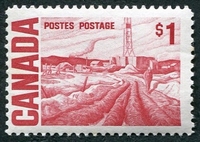 N°0389-1967-CANADA-PUITS DU CHAT SAUVAGE-1D-ROUGE