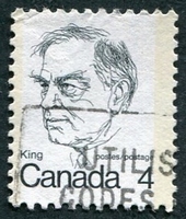 N°0511-1973-CANADA-WILLIAM KING-4C-NOIR