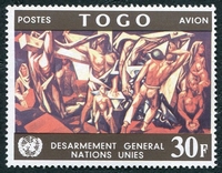 N°0077-1967-TOGO REP-DESARMEMENT GENERAL-30F