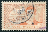 N°141-1939-COTIV FR-RENE CAILLIE-EXPLORATEUR-90C