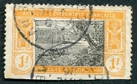 N°055-1913-COTIV FR-LAGUNE EBRIE-1F-ORANGE ET NOIR