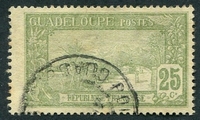 N°081-1922-GUADELOUPE-GRANDE SOUFRIERE-25C-OLIVE