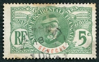 N°033-1906-SENEGAL FR-GENERAL FAIDHERBE-5C-VERT