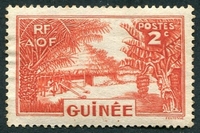 N°125-1938-GUINEE FR-MABO-TISSERANDS DU FOUTA-2C-ORANGE