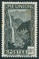 N°0130-1933-REUNION-CASCADE DE SALAZIE-15C-NOIR