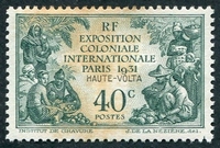 N°66-1931-HTVOLT FR-EXPO COLONIALE DE PARIS-40C-VERT