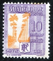 N°028-1928-GUADELOUPE-ALLEE DUMANOIR-10C