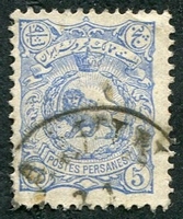N°0076-1894-IRAN-5C-BLEU