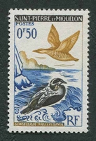 N°364-1963-ST PIERRE MIQUELON-EIDERS-50C