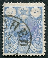 N°0259-1907-IRAN-MOHAMMED ALI-3K-BLEU/GRIS