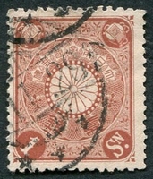 N°0095-1899-JAPON-ARMOIRIES-1S-BRUN/ROUGE